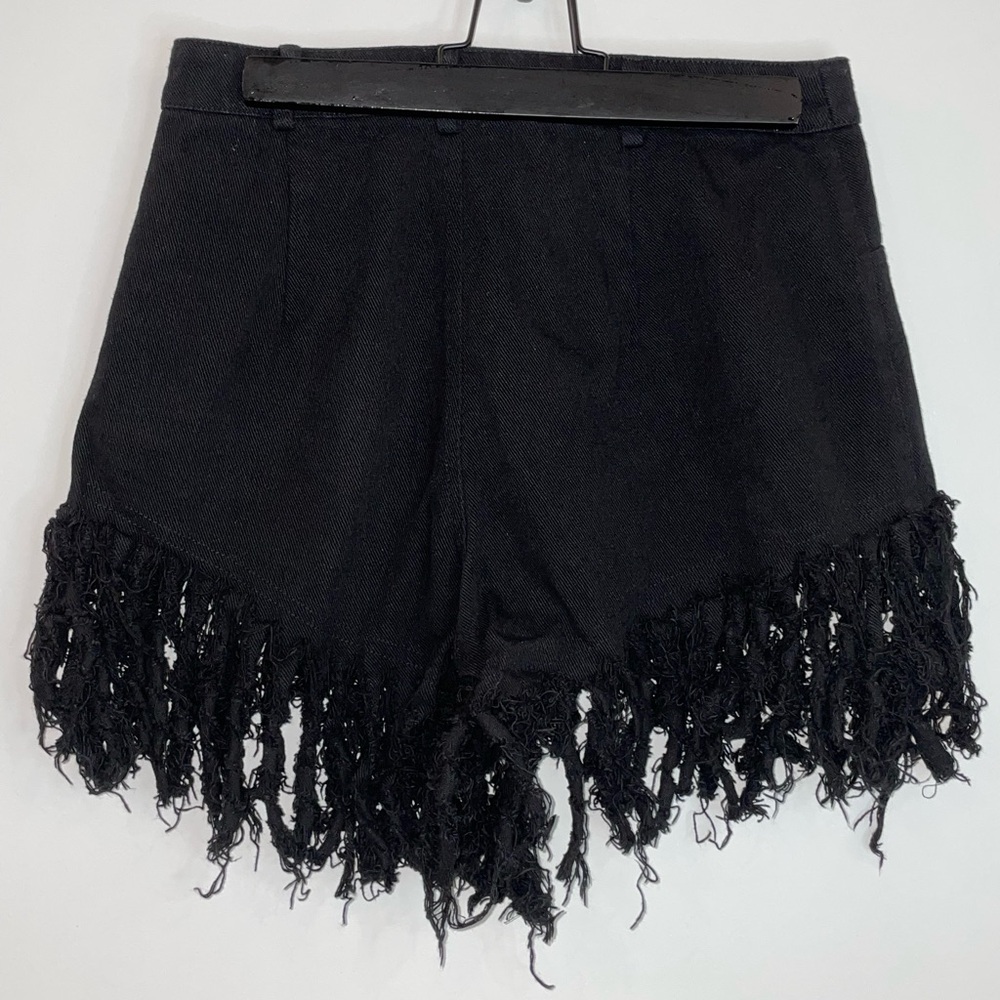 SHEIN Black denim shorts